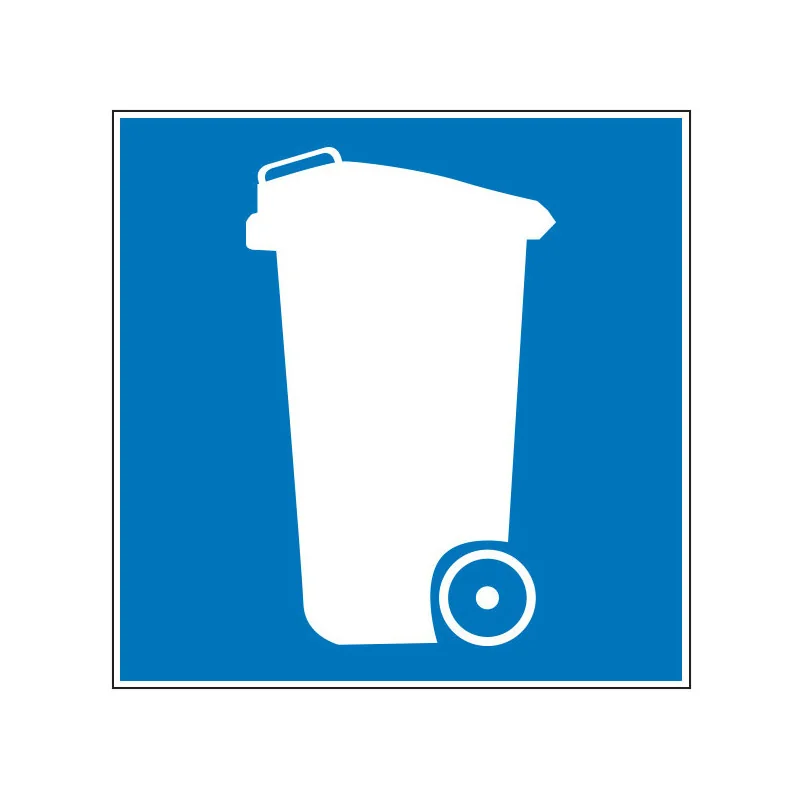 Pictogramme d'information Poubelle
