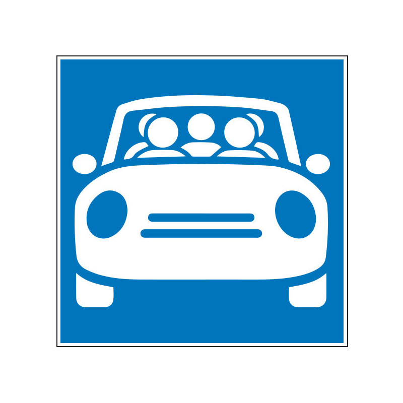 Pictogramme d'information Covoiturage