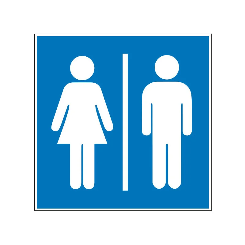 Pictogramme d'information WC homme femme