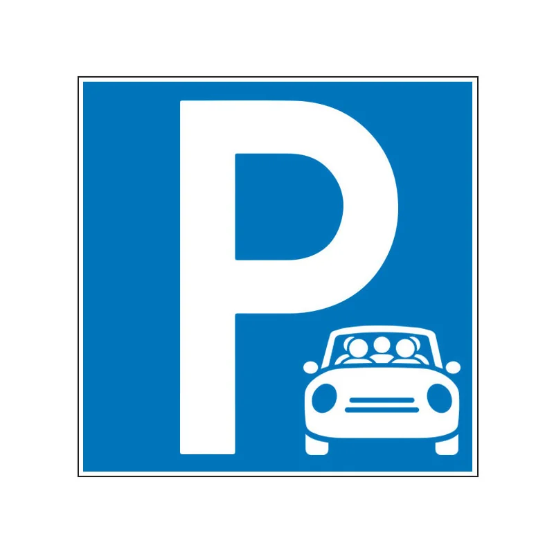 Pictogramme d'information Parking réservé au covoiturage