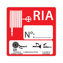 Panneau consigne  RIA format carré