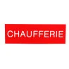 Plaque de porte CHAUFFERIE Etiquette gravoply