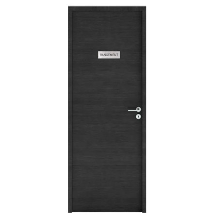 Plaque de porte RANGEMENT Etiquette gravoply