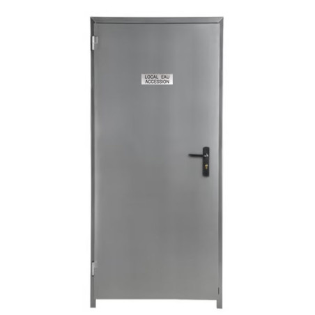 Plaque de porte LOCAL EAU ACCESSION Etiquette gravoply