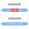 Repérage de tuyauterie Air comprimé 1