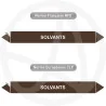 Repérage de tuyauterie Solvants reperage marqueur tuyauterie vinyle
