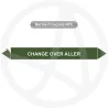 Repérage de tuyauterie Change over aller reperage marqueur tuyauterie vinyle