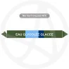 Repérage de tuyauterie Eau glycolée glacée reperage marqueur tuyauterie vinyle