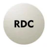 Plaque de porte aluminium brossé : RDC