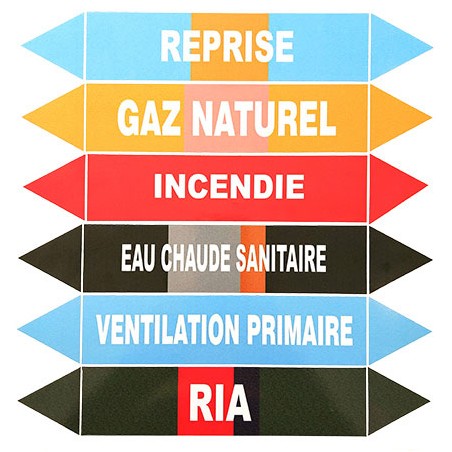 reperage de tuyauterie norme nfx