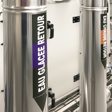 reperage de tuyauterie NF X 08 180