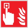 Pictogramme incendie Point d'alarme incendie F005