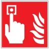 Pictogramme incendie Point d'alarme incendie F005