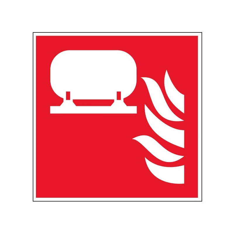 Pictogramme incendie Installation fixe d'extinction incendie F012