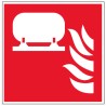 Pictogramme incendie Installation fixe d'extinction incendie F012