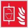 Pictogramme incendie Ascenseur Sapeur Pompier F017