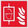 Pictogramme incendie Ascenseur Sapeur Pompier F017