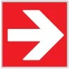 Pictogramme incendie Flèche directionelle 90° droite A090R