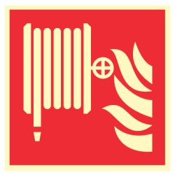 Pictogramme incendie Robinet d'incendie armé RIA F002 - Photoluminescent