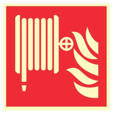 Pictogramme incendie Robinet d'incendie armé RIA F002 - Photoluminescent