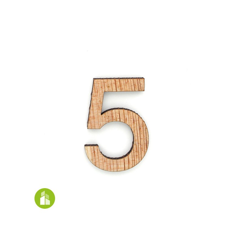 Numero de logement - Palette recyclée