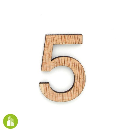 Numero de logement - Palette recyclée