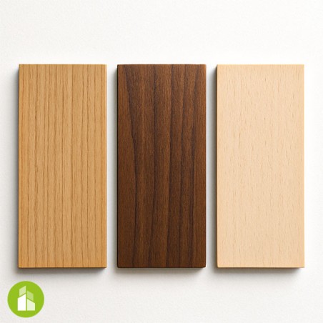 Etiquette de gaine technique - bois massif