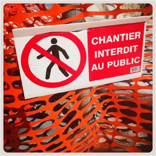 Signalétique de chantiers