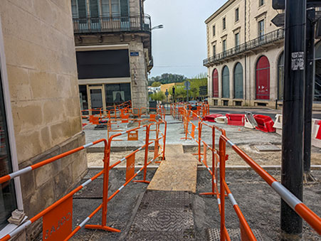 barriere de chantier