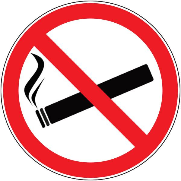 pictogramme ISO 7010 P002 interdiction de fumer