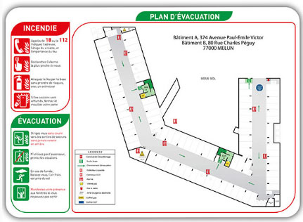 Affichages obligatoires dans un ERP, plans d'évacuation, consignes, accessibilité et signalisation de sécurité