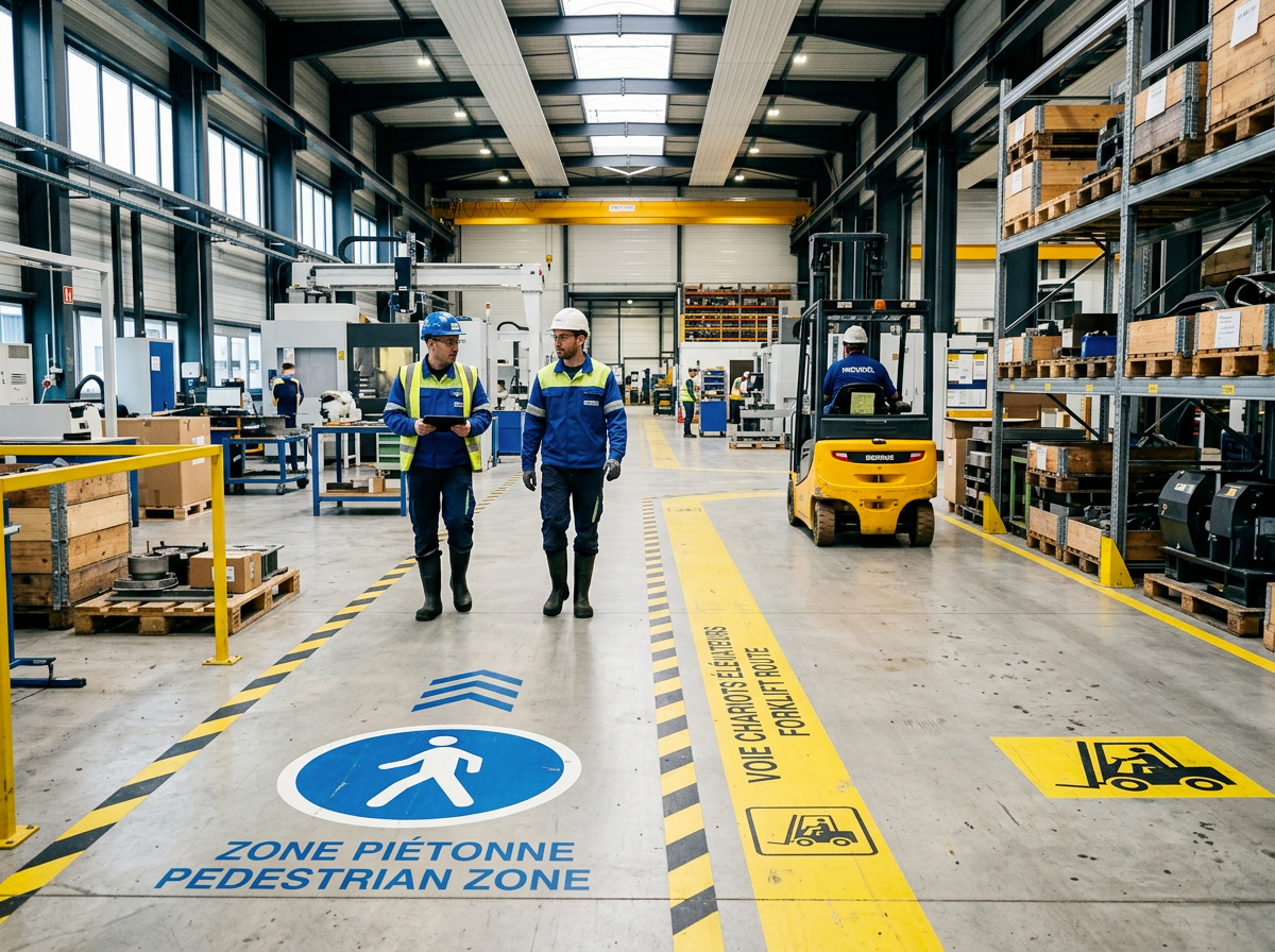 guide complet de la signalétique en établissement industriel