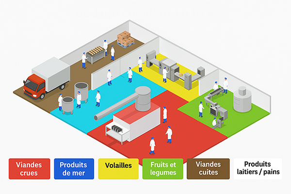 codage couleur iaa