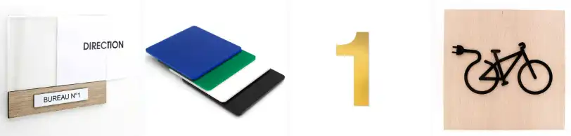 usage du plexi en signaletique