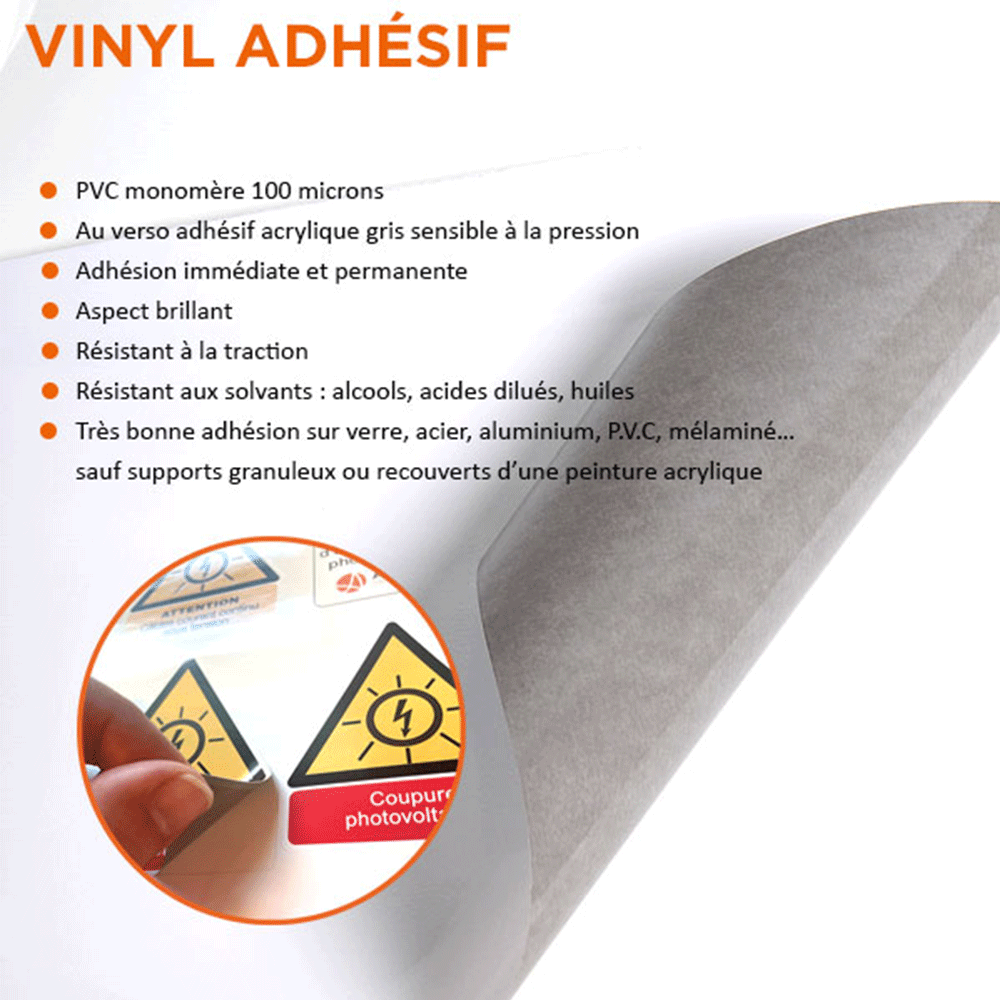 vinyle adhesif premium