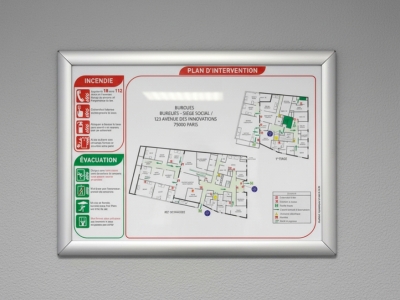 Quelle est la différence entre un plan d'évacuation et un plan d'intervention ?