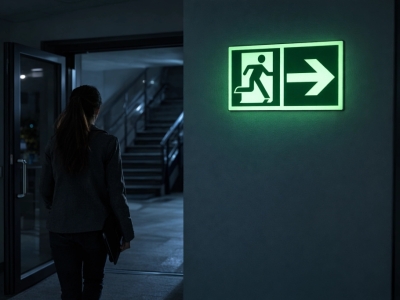 Balisage photoluminescent d’évacuation, obligations, normes et bonnes pratiques dans les ERP et les sites industriels