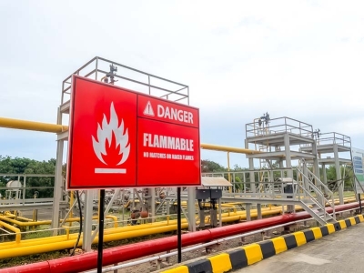 Repérage des tuyauteries en usine chimique : la norme NF X 08-105