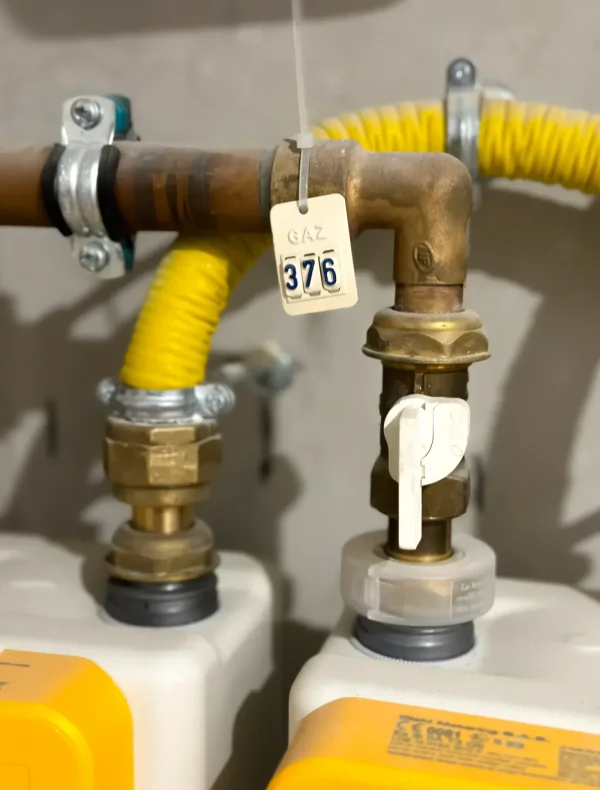Consigne Gaz T200